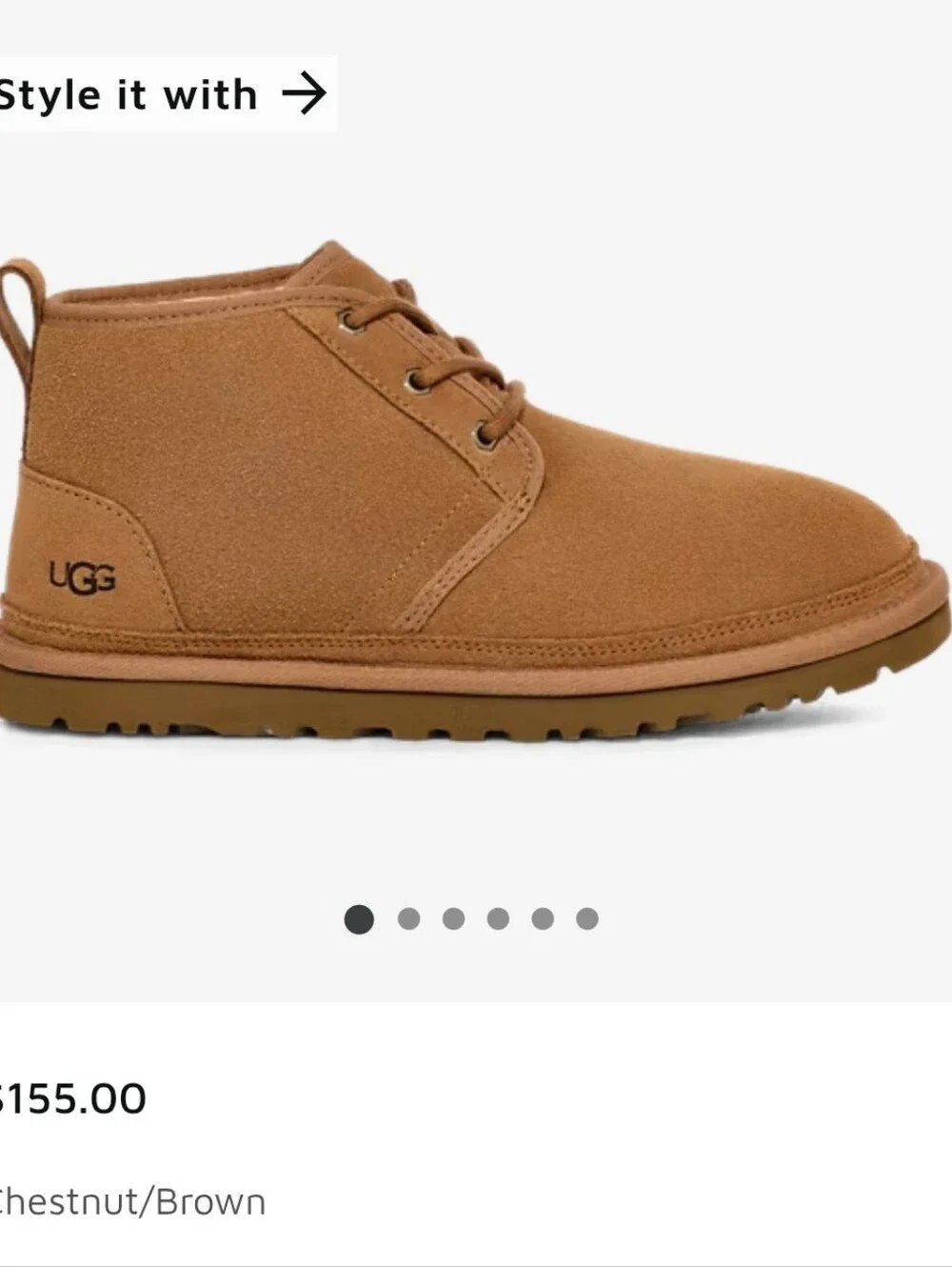 UGG Neumel Chukka Boots